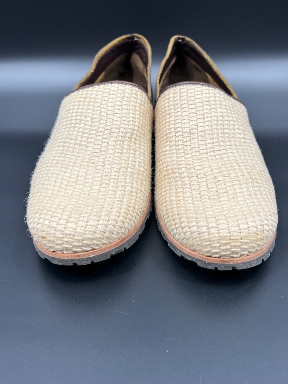 Vintage Cole Haan Nike Air Woven Hemp Loafers Slip-On Men's Size 13M Rare - Picture 5 of 10